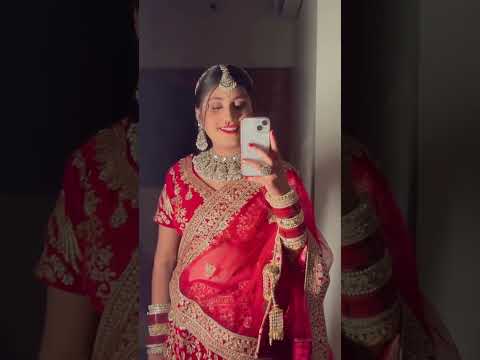 कैसी लग रही हूँ ❤️🩹❤️ #alokmuskan #lifeisbutadream #minivlog #vlog #vlogger