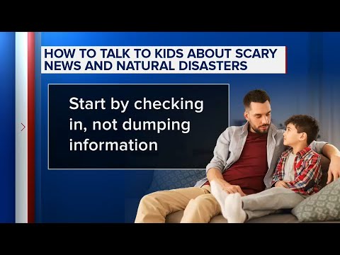 Talking to kids about scary news