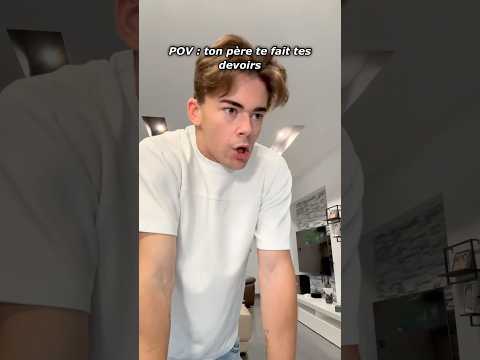 LES JEUNES ET LES DEVOIRS🤧😂#humour #shorts
