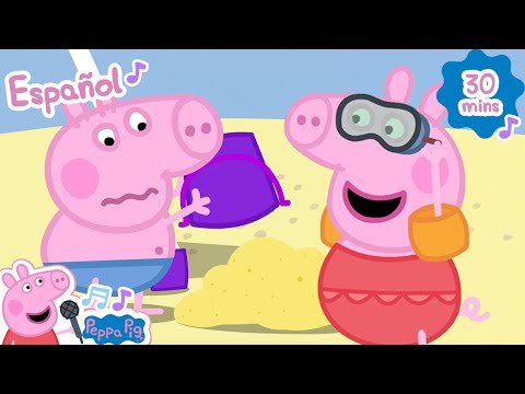 El día del mar de Peppa | Canciones infantiles y rimas infantiles | Peppa Pig en Español