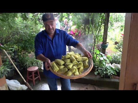 ALMOÇO E PAMONHADA NA ROÇA DOS PAIS DO MAZINHO