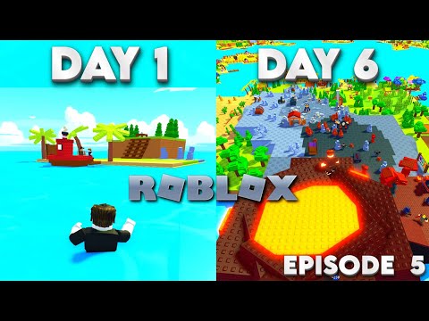 DAY 6 BUILD AN ISLAND EPISODE 5 - ROBLOX HINDI GAMEPLAY