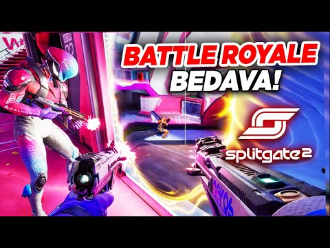 YENİ ÇIKAN BEDAVA BATTLE ROYALE OYUNU ! AŞIRI BEĞENDİM (Splitgate 2 Türkçe)