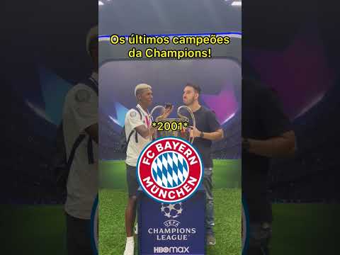 Os últimos campeões da Champions!😳 Curiosidades da bola #championsleague #realmadrid