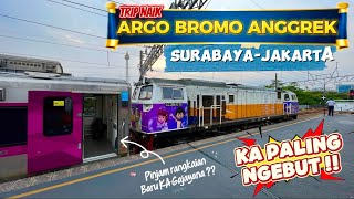 MAKIN GLOWING PAKAI KERETA TERBARU KELUARAN 2025 !! TRIP KA 1 ARGO BROMO ANGGREK SURABAYA-JAKARTA