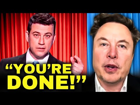 Elon Musk Just WARNED Jimmy Kimmel & Jimmy Throws TANTRUM FIT!