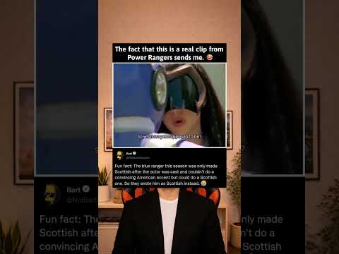 The blue ranger’s hilarious origin compared to the other power rangers