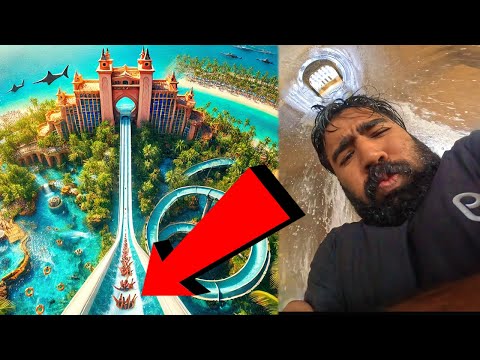 Worlds largest water slide