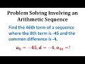 Arithmetic Sequences and Their Terms