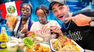 AFRICANAS se SORPRENDEN PROBANDO LA COMIDA PERUANA! "Este sabor es INDESCRIPTIBLE"