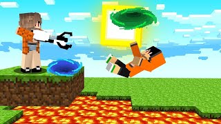 NAMORADA ENGANOU ELE COM MOD DO PORTAL GUN NO MINECRAFT!! (TROLLAGEM)  ‹ LOBINHO ›