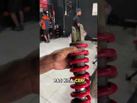 Rebound shock depan belakang tukang baso #reboundshock