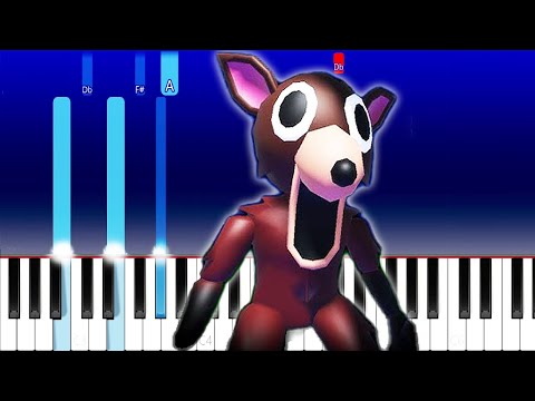 99 Nights in the Forest - Roblox - NEW ENDING THEME (Piano Tutorial)