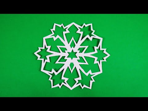 How to Make a Simple Paper Snowflake  Beautiful Snowflakes