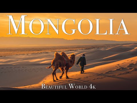Mongolia 4K Nature Relaxation Film - Meditation Relaxing Music - Amazing Nature
