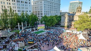 Sights, sounds, performances and more from a memorable Soccer Celebration
