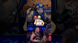 Jalen Brunson with the tough and 1. #newyorkknicks #atlantahawks #nbaplayoffs