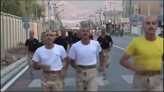 الكلية العسكرية الثانية الضاحية العسكرية في ساعات الصباح الباكر لقطع مسافة ٥ كم