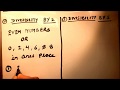 Divisibility and Basic Division Concepts