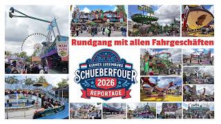 Reportage Kirmes Luxemburg Schueberfouer 2026 | Rundgang mit allen Fahrgeschäften und mehr