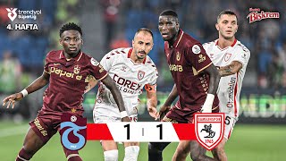 Ülker Biskrem | Trabzonspor (1-1) Samsunspor | 4. Hafta Maç ÖZETİ | Trendyol Süper Lig - 2025/26