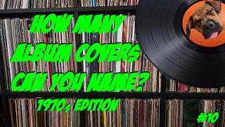 Guess the album - 1970s edition #10 - 50 album covers with text removed - how many can you name?