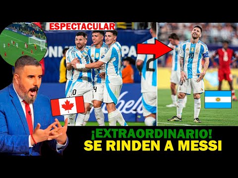 ?MESSI IMPARABLE en USA| "PRENSA MUNDIAL SE RINDE AL GOAT"| Argentina GANARA COPA AMERICA