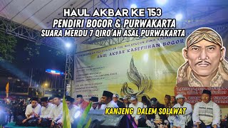 HAUL AKBAR KE 153 KANJENG DALEM SOLAWAT BUPATI KARAWANG BERIBU KOTA DI PURWAKARTA PADA ZAMANNYA