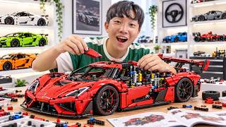 Yejun's Car Toy Assembly Color Block Lego Technic with Game Play