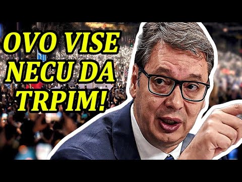 POCINJE OPSTI HAOS U SRBIJI! - VUCIC VECERAS NAJAVIO NAPAD NA STUDENTE!: Krece gradjanski