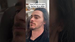 how it feels to open TikTok/ IG in 2025 #shorts #comedy #funny