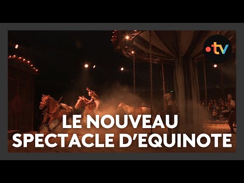 Le dernier spectacle d'Equinote, compagnie de cirque-théâtre équestre