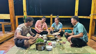 Brotherhood becomes closer: NGOC & BINH brought sturgeon as a gift to DAU & TU, health supplement