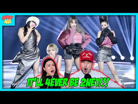 2NE1 - Come Back Home + Fire + I Don't Care + UGLY+ I Am the Best | 2024 SBS Gayo Daejeon| REACTION!