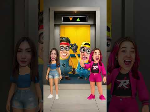 Emilly Vick, Jéssica, Enaldinho e Leozinho no elevador mais estranho de todos! 😂