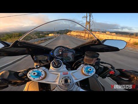 🔥 INSANE SOUND HIGH Speed Street Ride Aprilia RSV4 🔥 FULL THROTTLE