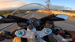 🔥 INSANE SOUND HIGH Speed Street Ride Aprilia RSV4 🔥 FULL THROTTLE
