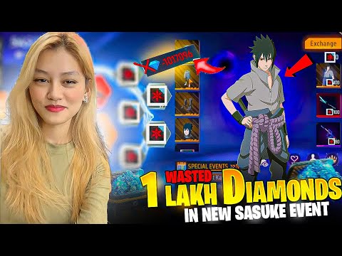 New Sasuke Bundle In Freefire😱 Bundle Worth 1 Lakh Diamond🔥 How Much Diamond Needed ??💎💎 #Freefire