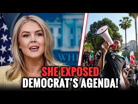 Karoline Leavitt DROPS BOMBSHELL on LA Protests!