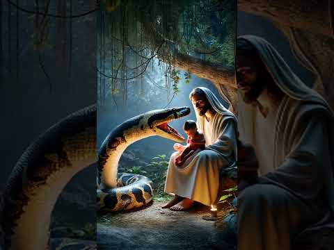 ✝️🐍👶#jesus #amen #oraçãodamanhã #oração #oraçãoforte #shorts #dios #diosesbueno #god #prayer