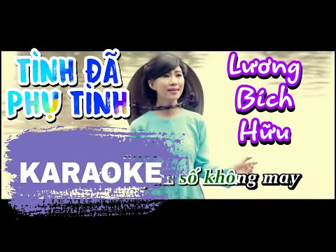 Lương Bích Hữu – Tình Đã Phụ Tình [Karaoke] (Beat Gốc Bè)