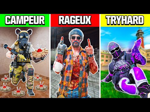 Les 10 Types de Joueurs Warzone