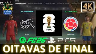 SUÍÇA X COLÔMBIA | FIFA WORLD CUP 2026 | SWITZERLAND VS. COLOMBIA | FC26