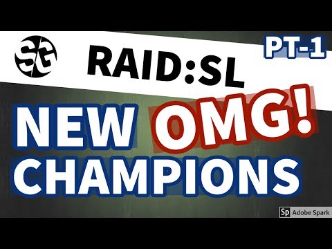 [RAID SHADOW LEGENDS] NEW CHAMPIONS PT-1