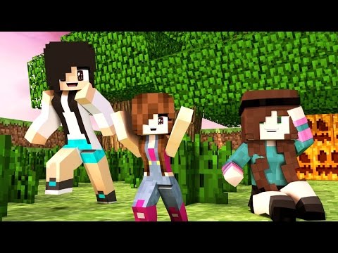 Minecraft: TENTANDO SER A MAIS RÁPIDA!! (c/Juliaminegirl e Crisminegirl) - O MESTRE MANDOU