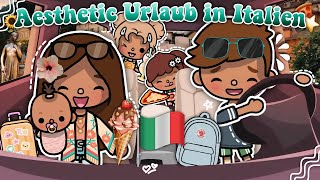 AESTHETIC FAMILIENURLAUB IN ITALIEN 🇮🇹🍨 | PART 2 | VERONA, SAN MARINO | TOCA BOCA STORY DEUTSCH