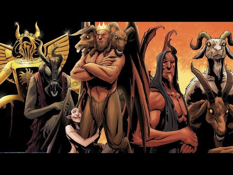 Los 7 Príncipes del Infierno - Lucifer, Leviatán, Azazel, Asmodeo, Belphegor, Mammon, Beelzebub