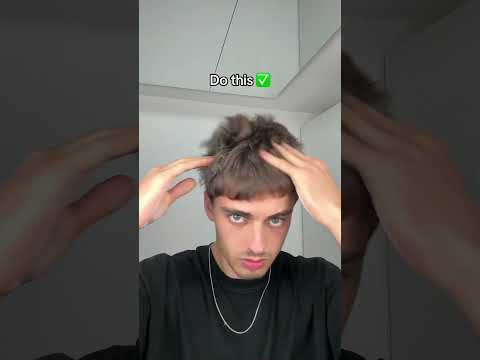 Fix flat hair after shampoo