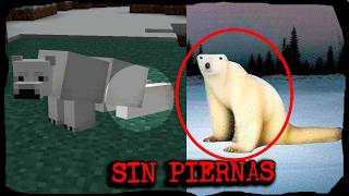 Si ves a un oso sin piernas en tu mundo, NO intentes grabarlo… | ICE BEAR 2026 CREEPYPASTA minecraft