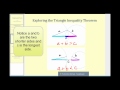 Triangle Inequality Theorem Concepts